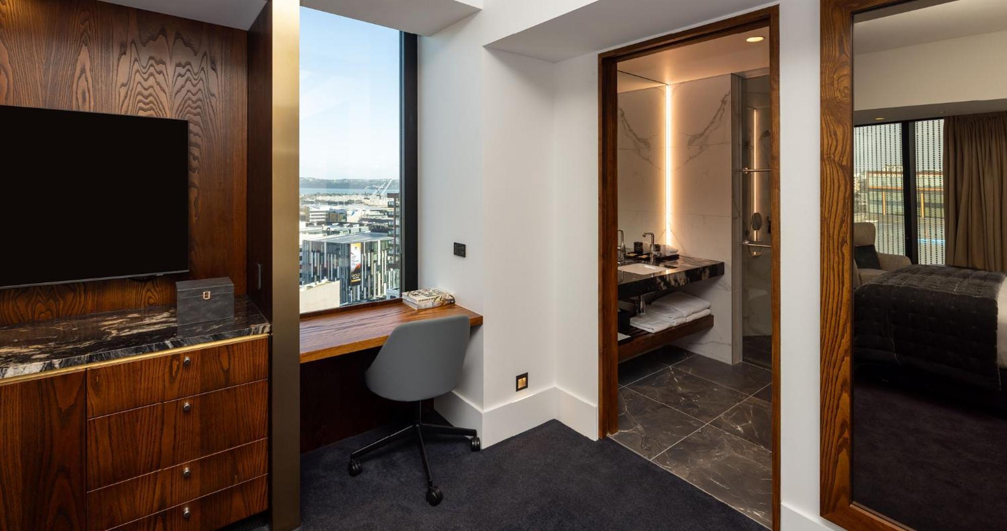 Horizon By Skycity Auckland Bagian luar foto A room at the hotel